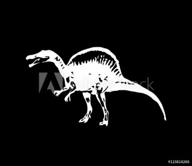 Picture of Dinosaurier silhouette design